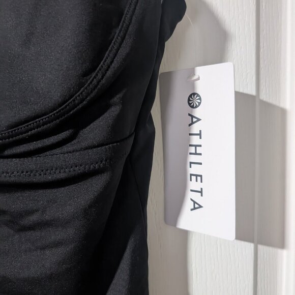 NWT Athleta | Bondi Bra Cup Tankini Top in Black (38B/C) - Picture 4 of 10